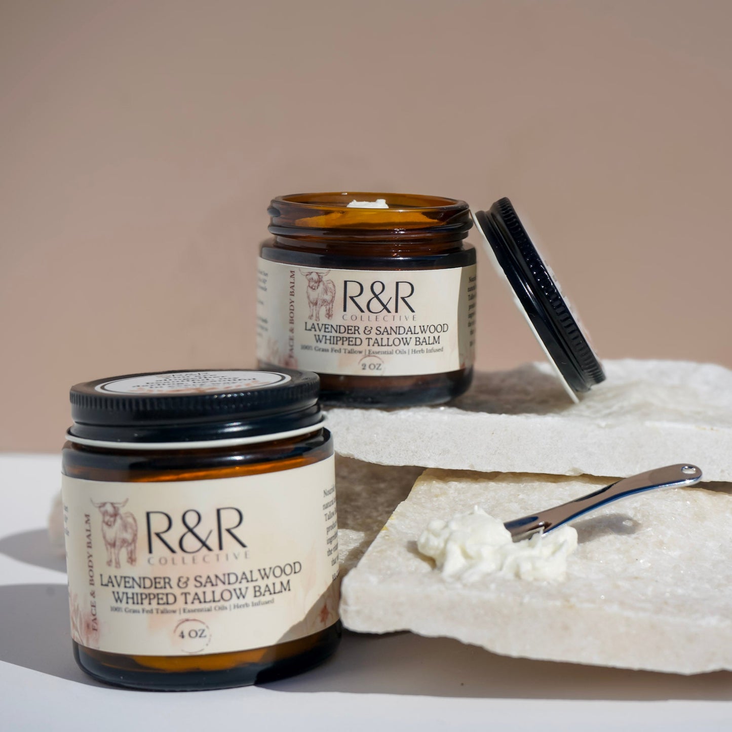 Lavender & Sandalwood Whipped Tallow Balm