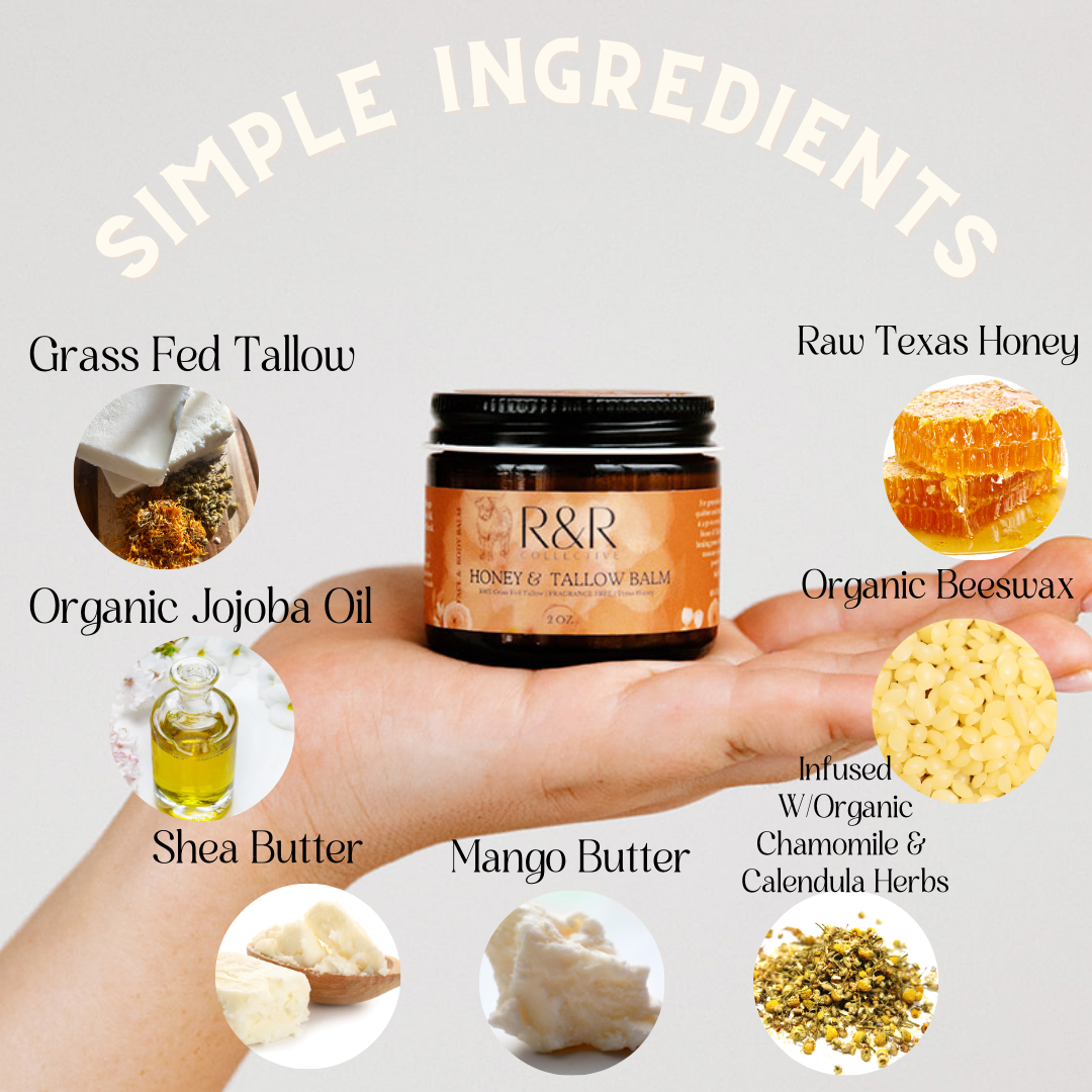 Honey and Tallow Balm