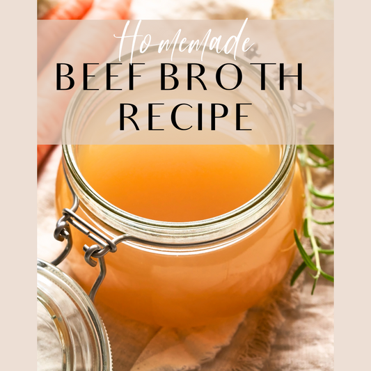 Homemade Grass-Fed Beef Broth Recipe: A Nourishing Staple for Every Kitchen