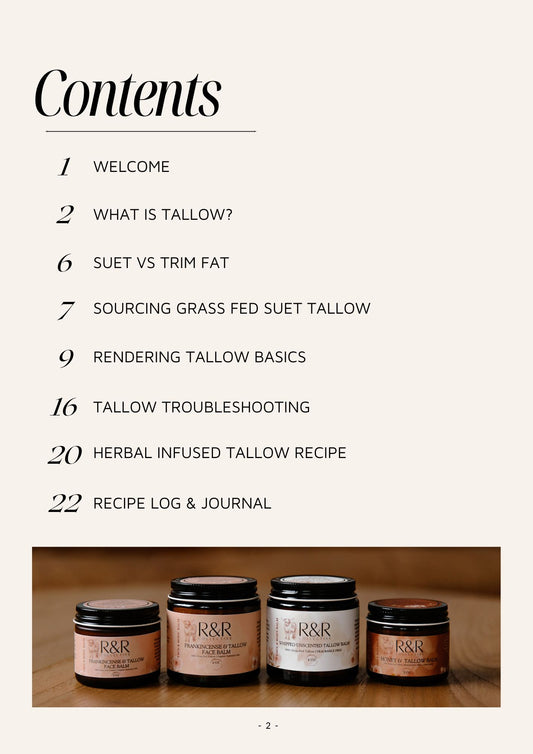 Tallow 101- The Ultimate Beginners Guide