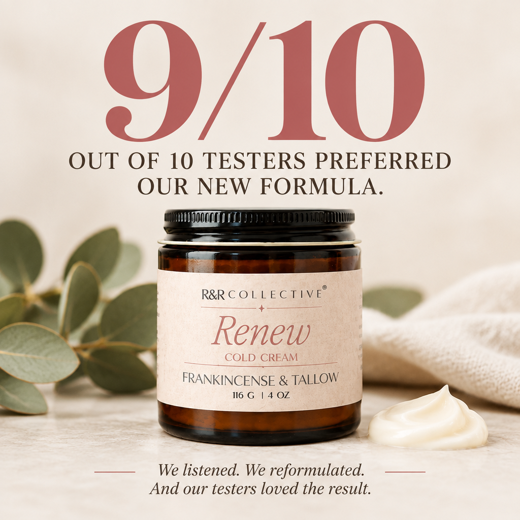 Renew Cold Cream | Frankincense & Tallow | Radiance + Texture