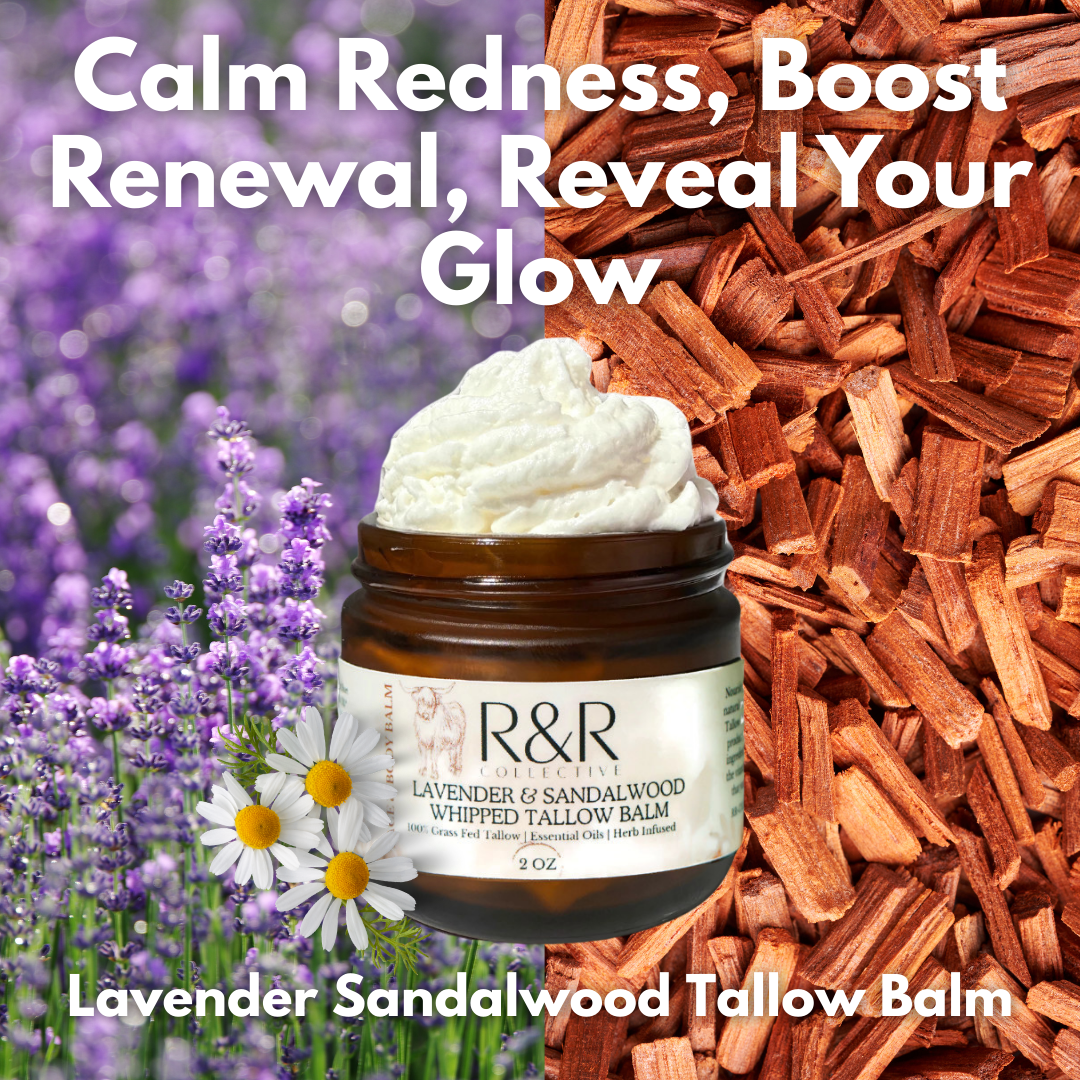 Lavender & Sandalwood Whipped Tallow Balm