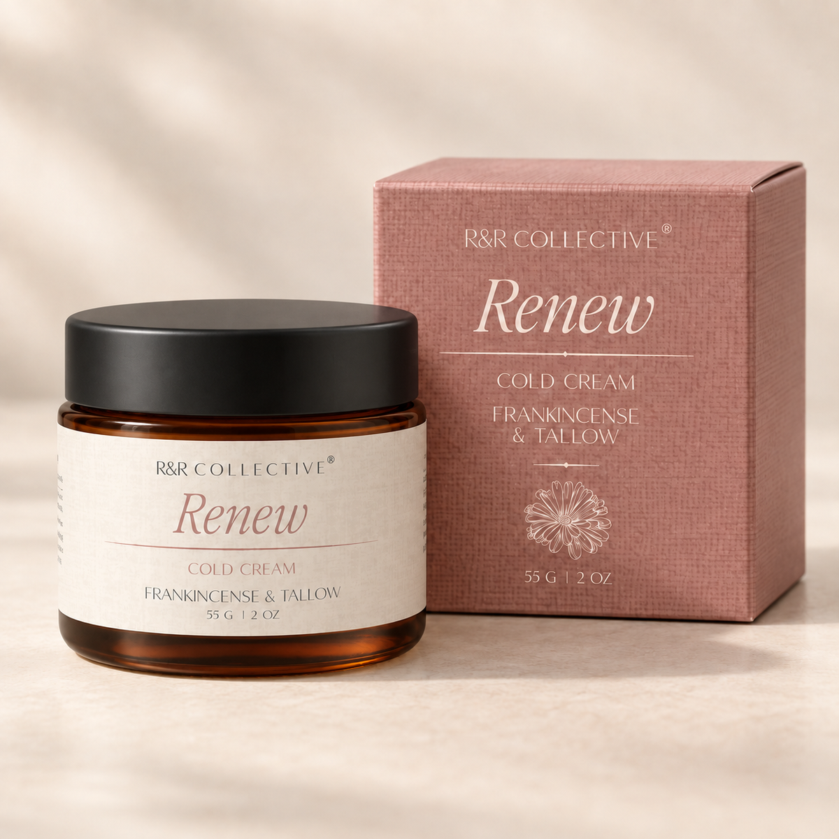Renew Cold Cream | Frankincense & Tallow | Radiance + Texture