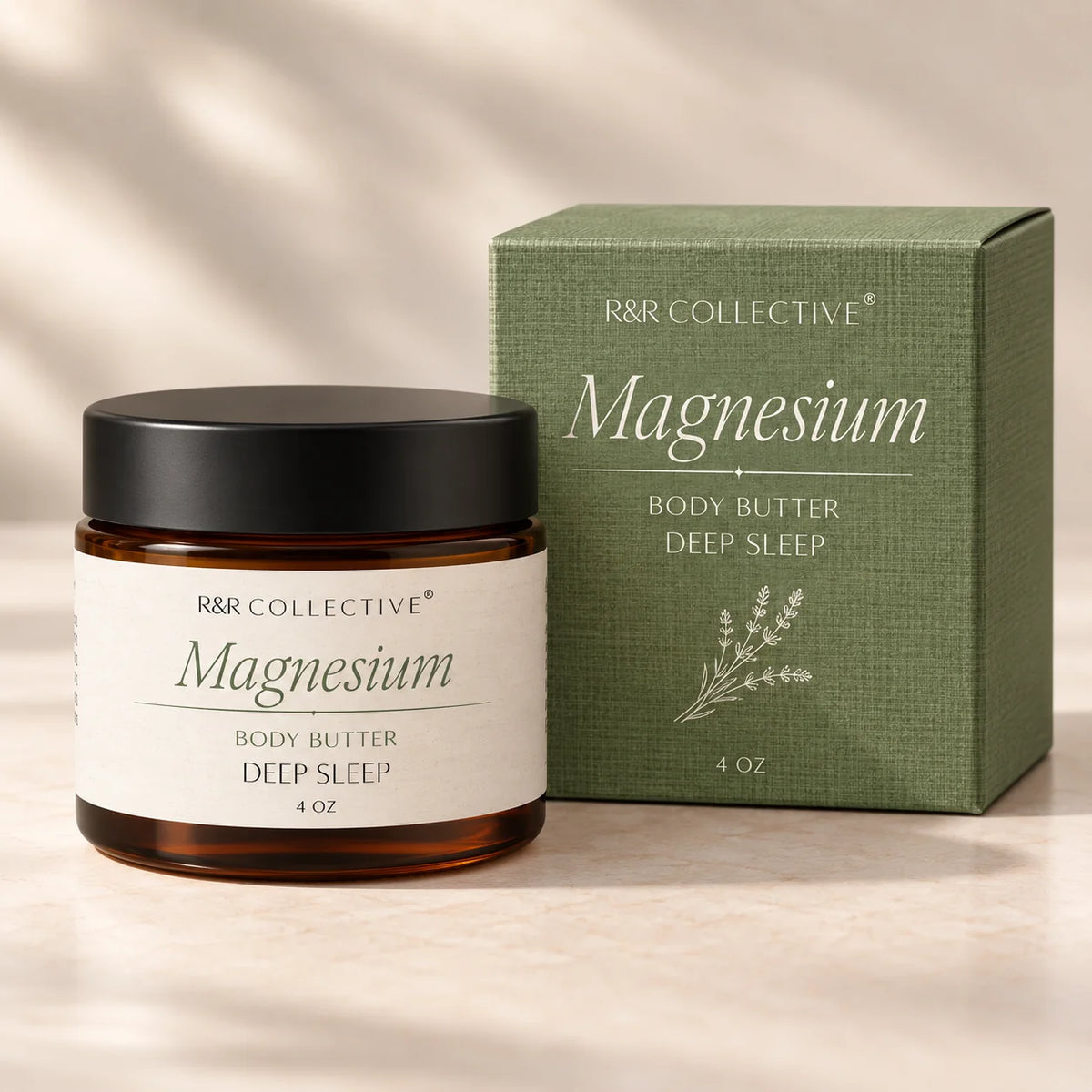Magnesium Body Butter | Deep Sleep | Rest + Relaxation
