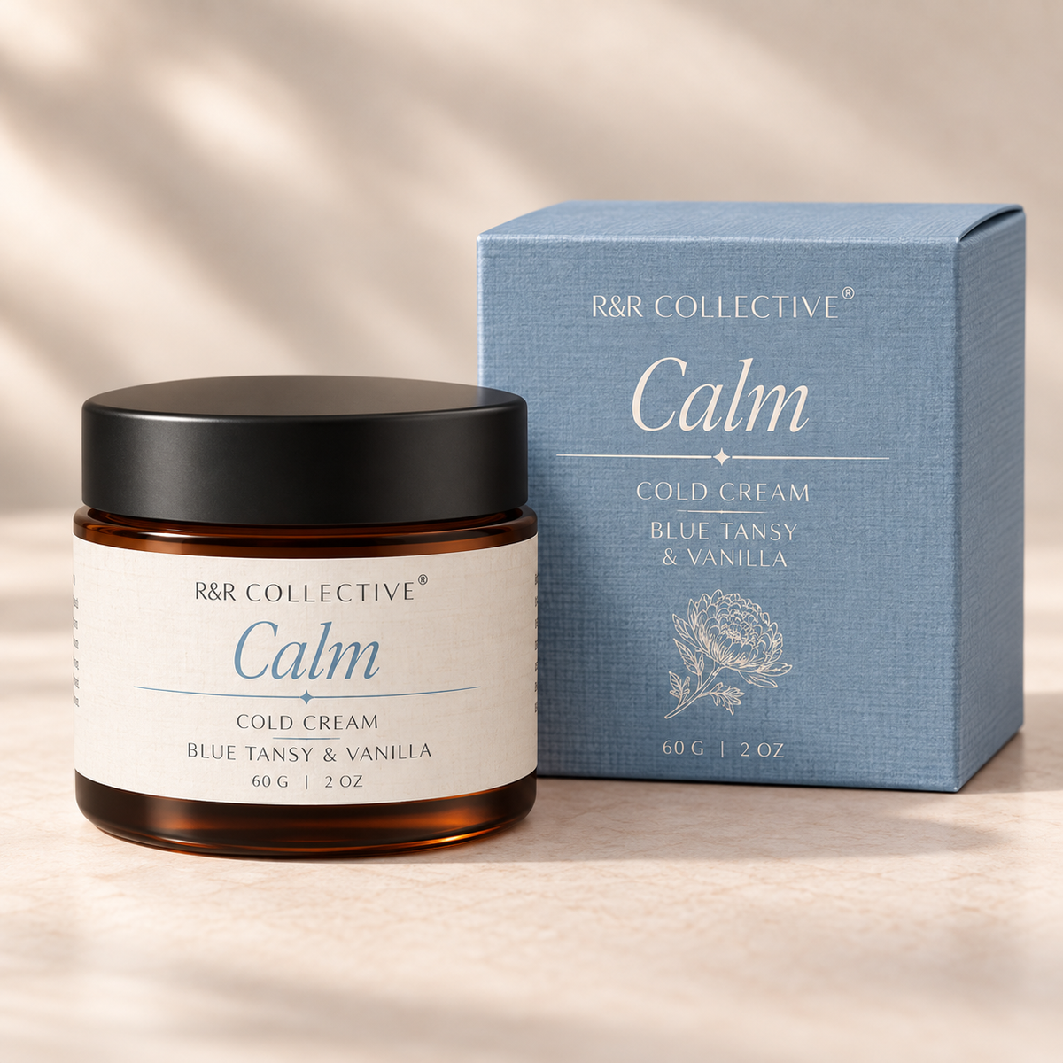 Calm Cold Cream | Blue Tansy & Vanilla | Redness + Sensitivity
