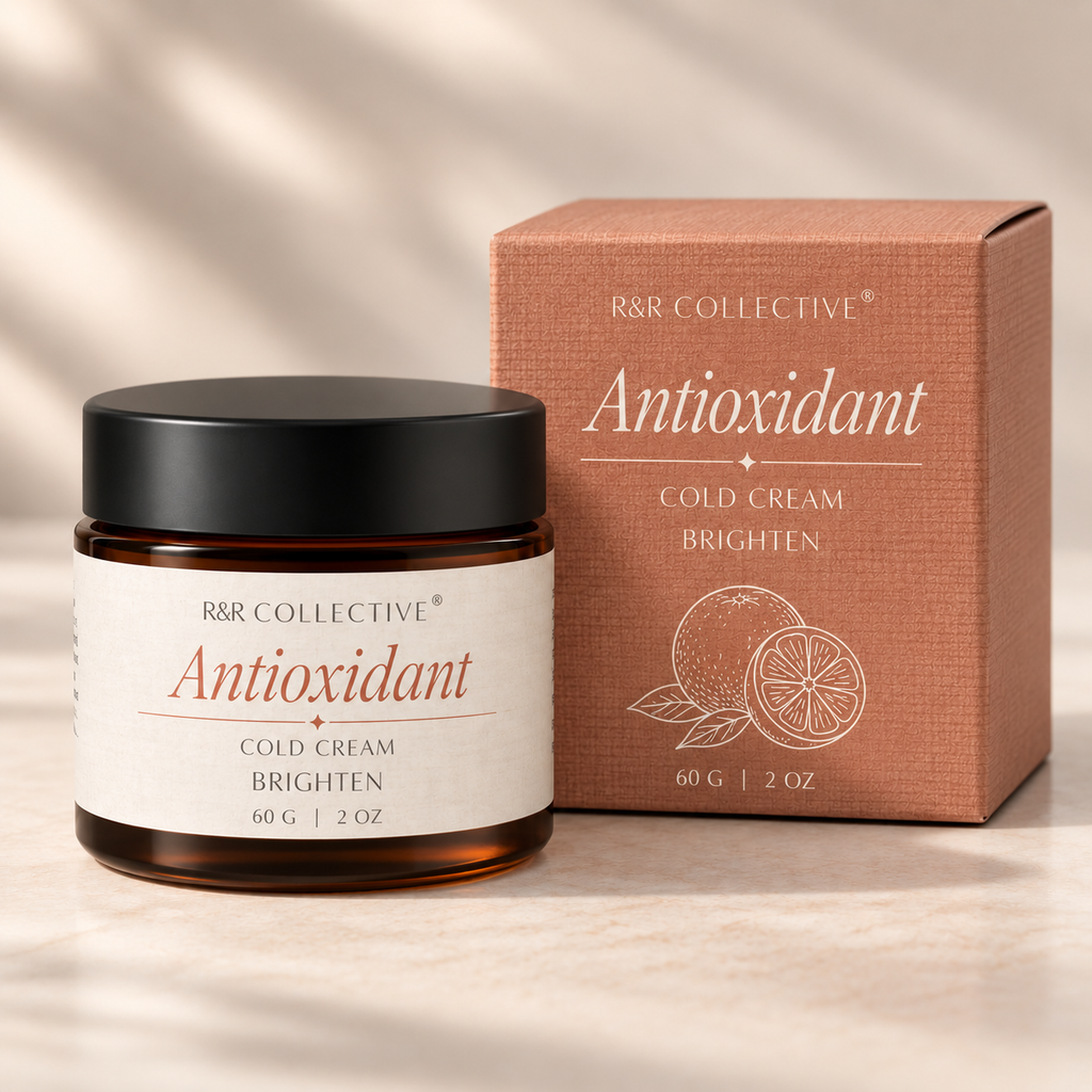 Antioxidant Cold Cream | Astaxanthin & Citrus | Brighten + Protect