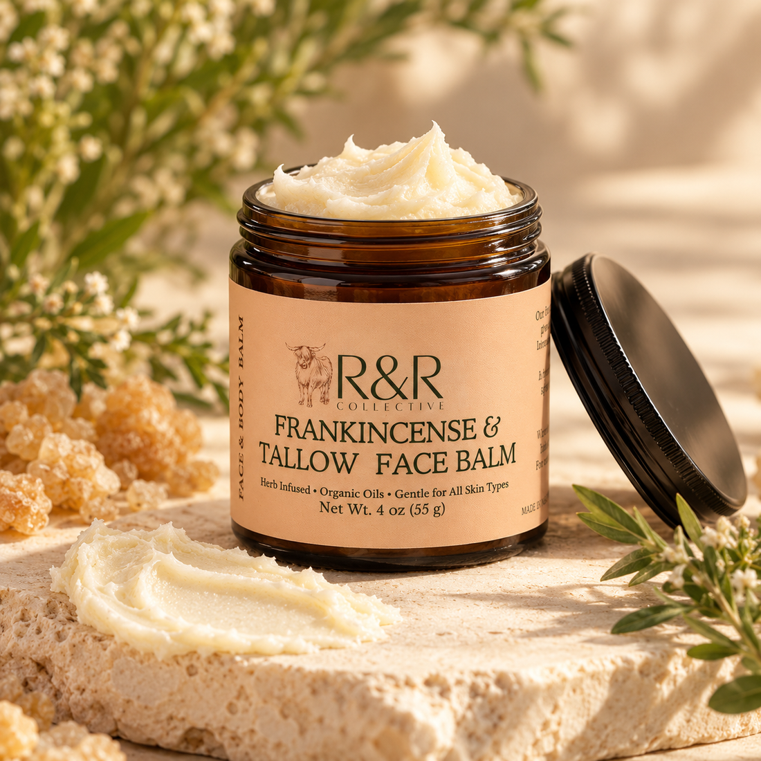 Frankincense & Tallow Face Balm