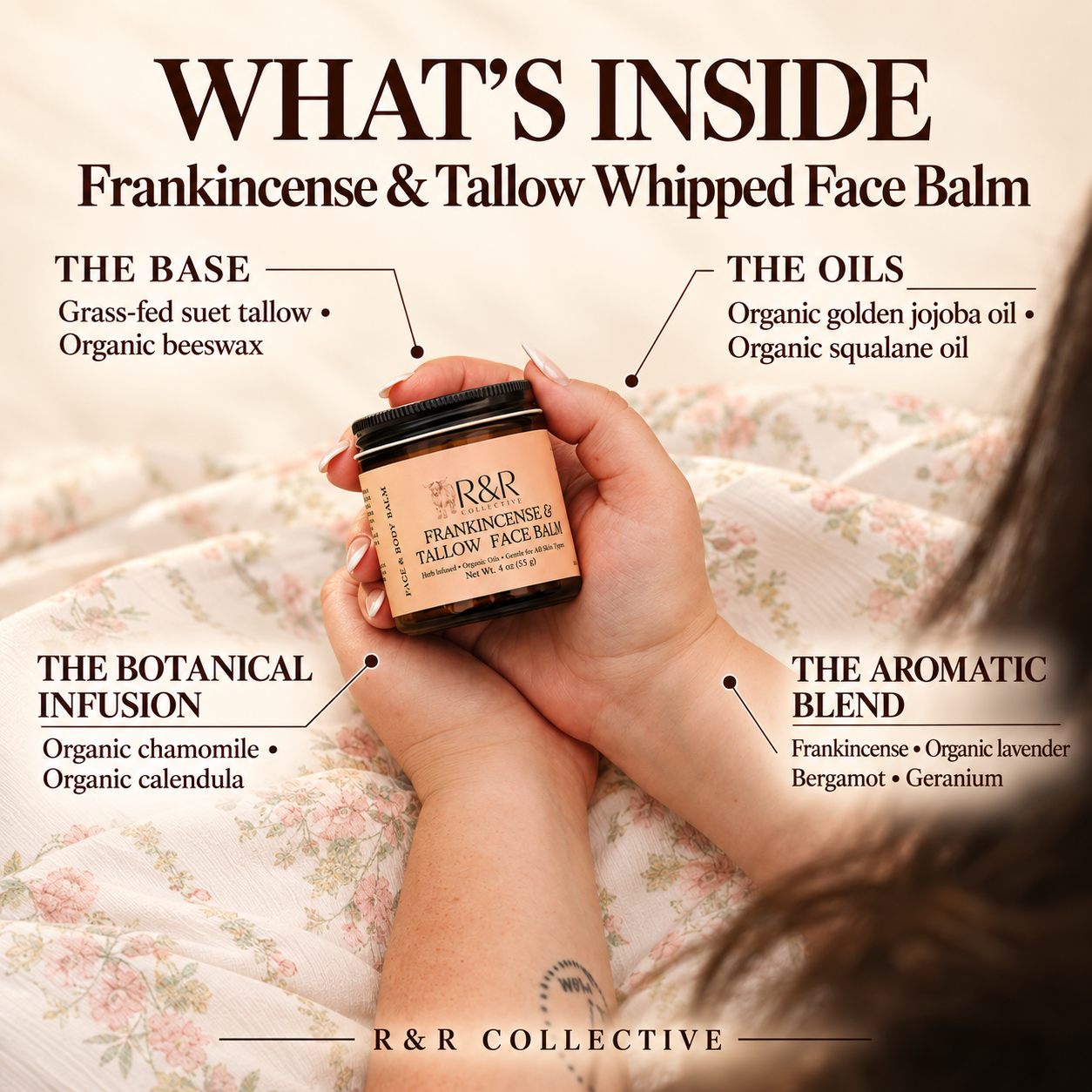 Frankincense & Tallow Face Balm