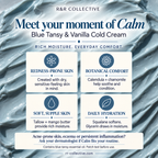 Calm Cold Cream | Blue Tansy & Vanilla | Redness + Sensitivity