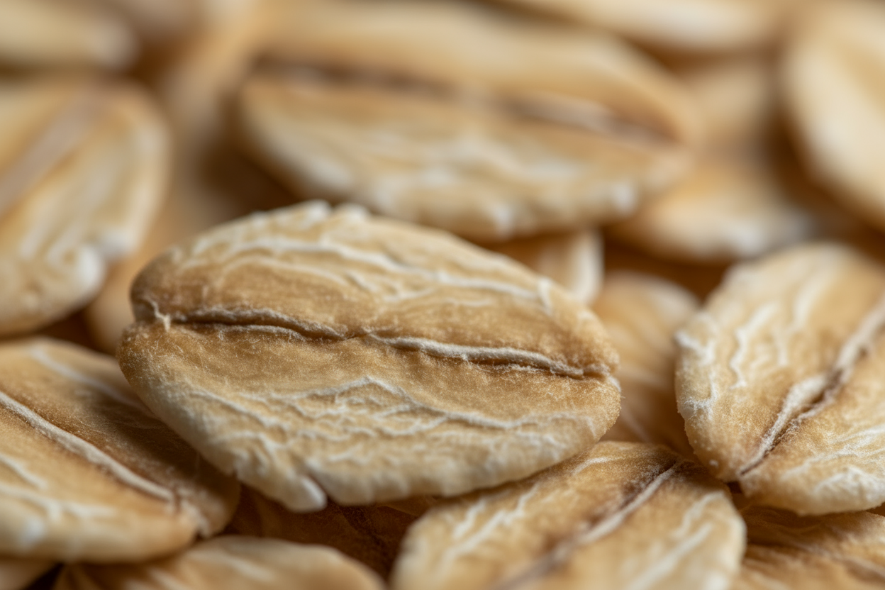 Close up of oatmeal