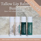 Tallow Lip Balm Bundle