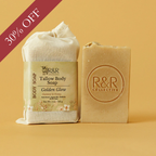 Golden Glow Oatmeal & Honey Tallow Soap Bar