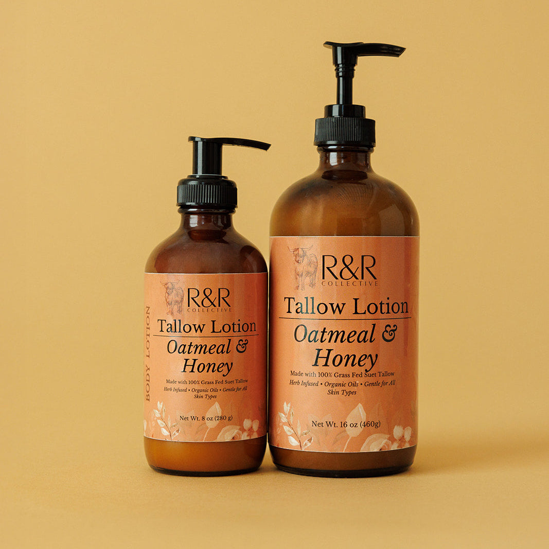 Oatmeal and Honey Tallow Lotion - R&R Collective