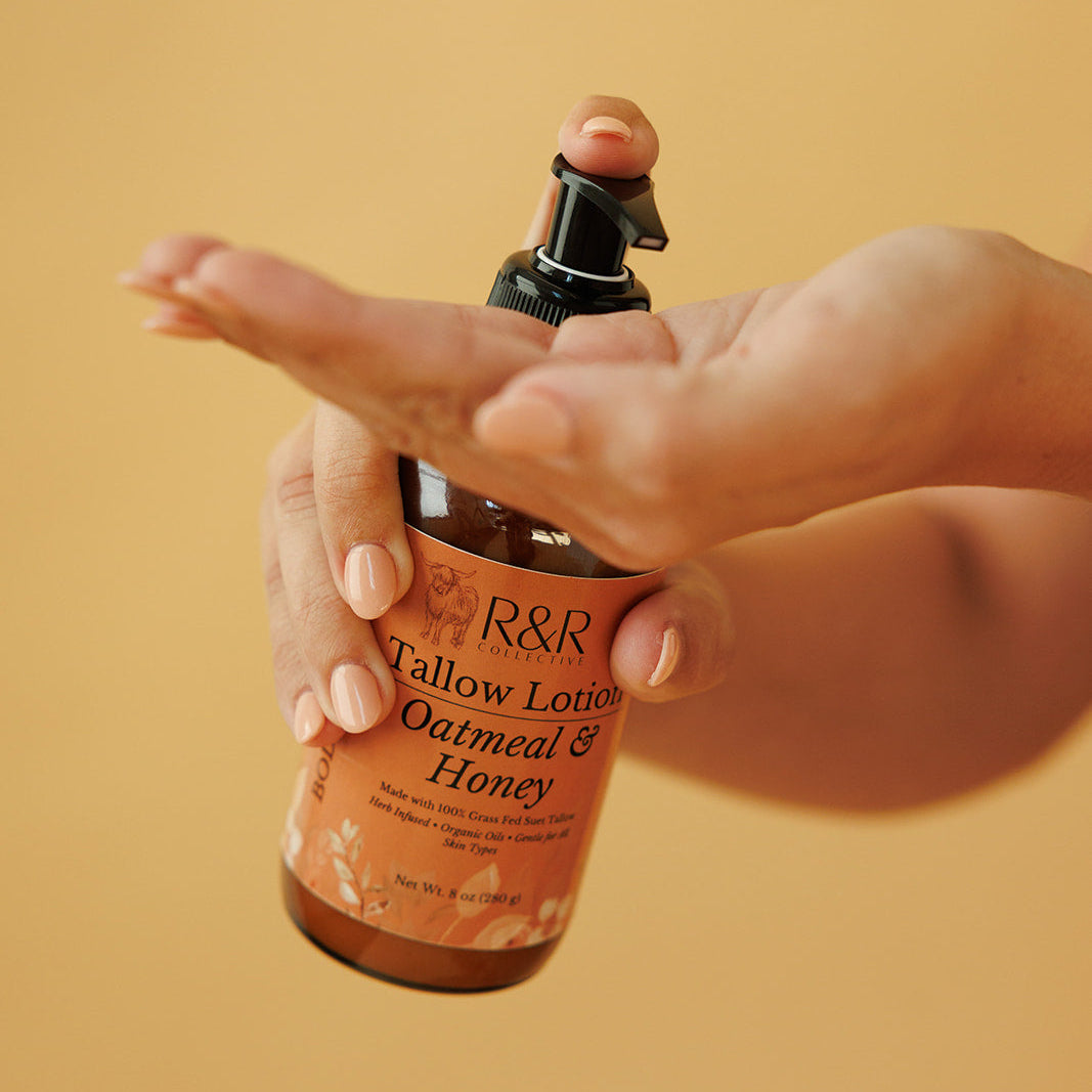 Oatmeal and Honey Tallow Lotion - R&R Collective
