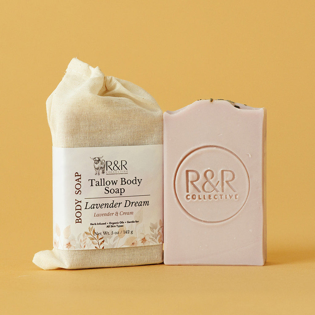 Lavender Tallow Soap Bar
