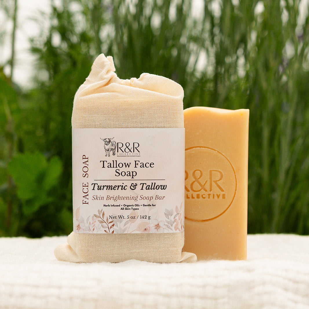 Turmeric Skin Brightening | Handmade Tallow Soap