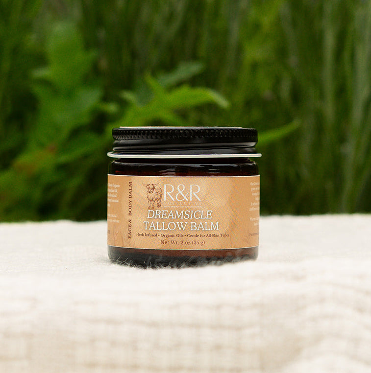 Dreamsicle Tallow Balm | Orange Vanilla Tallow Moisturizer for Soft, Hydrated Skin