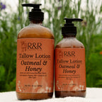 Oatmeal and Honey Tallow Lotion
