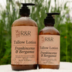 Frankincense and Bergamot Tallow Lotion