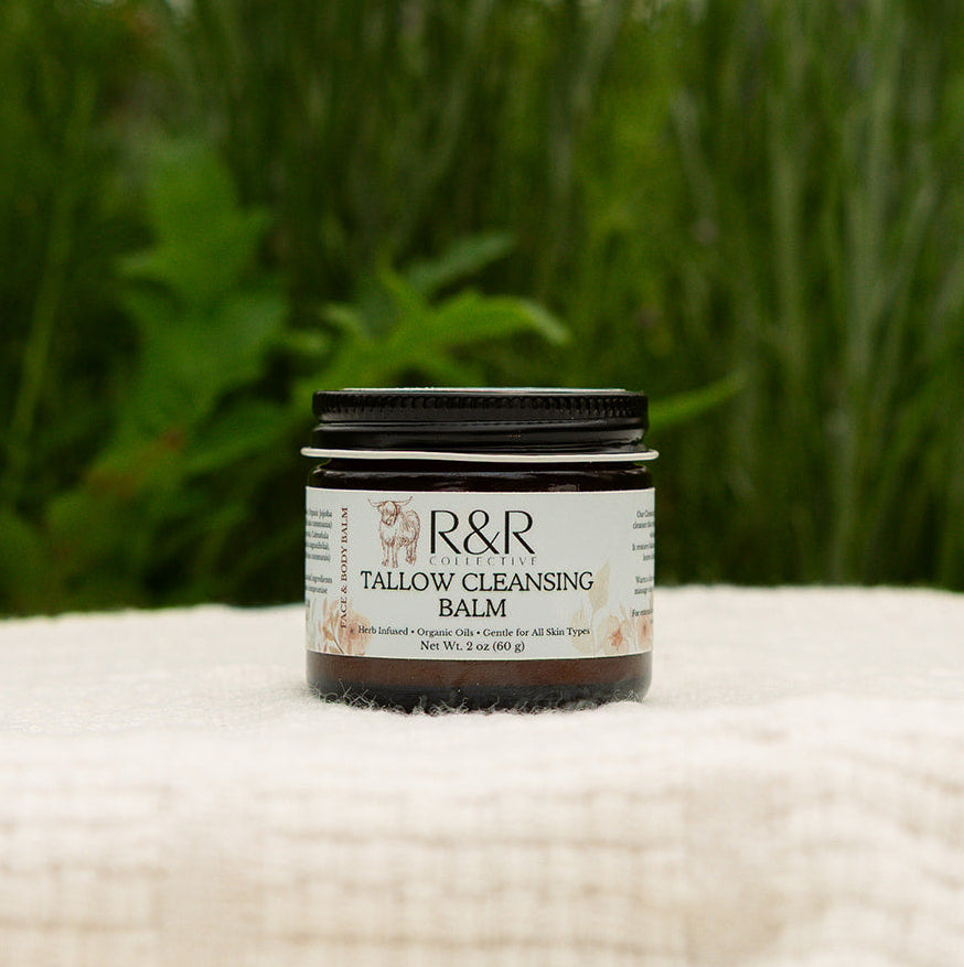 Tallow Cleansing Balm | Natural Makeup Remover & Nourishing Oil Cleanser