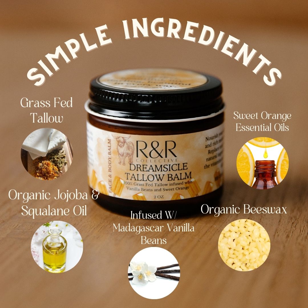 Dreamsicle Whipped Tallow Balm