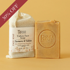 Turmeric & Tallow Face Brightening Soap Bar