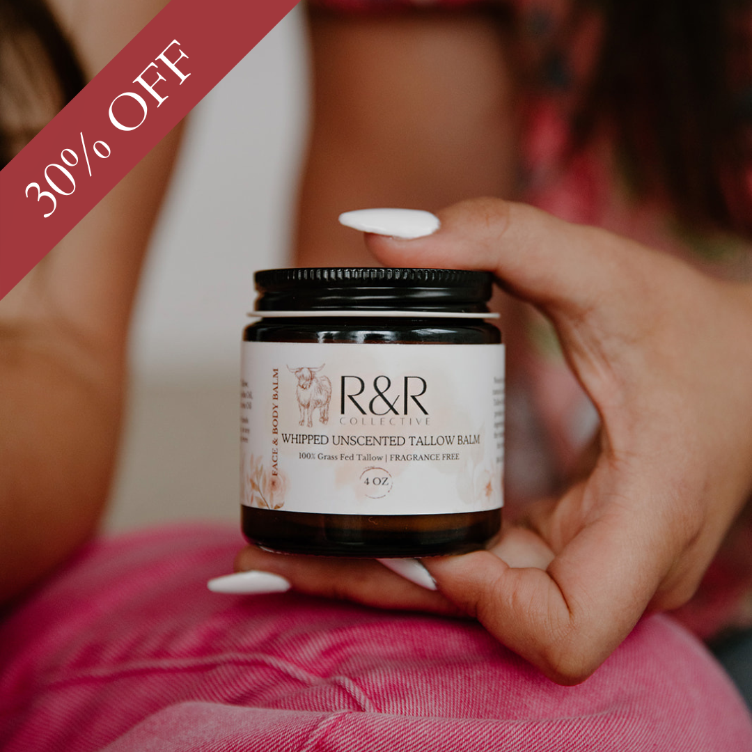 Unscented Tallow Balm ( Whipped & Balm)