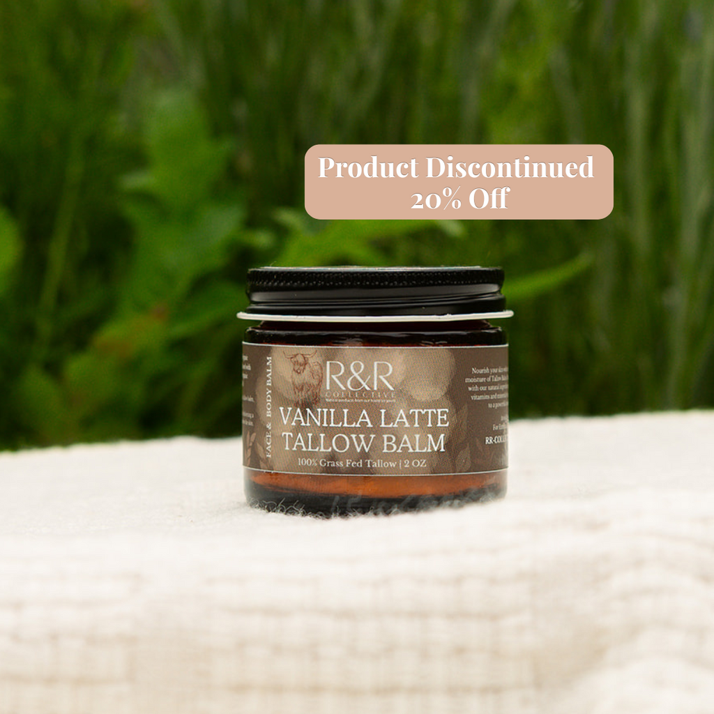 Vanilla Latte Tallow Balm | Coffee & Vanilla Tallow Moisturizer for Soft, Hydrated Skin