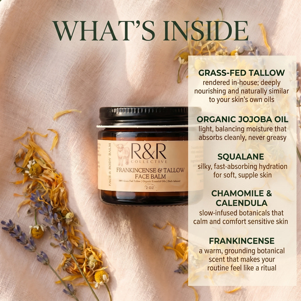 Frankincense & Tallow Face Balm